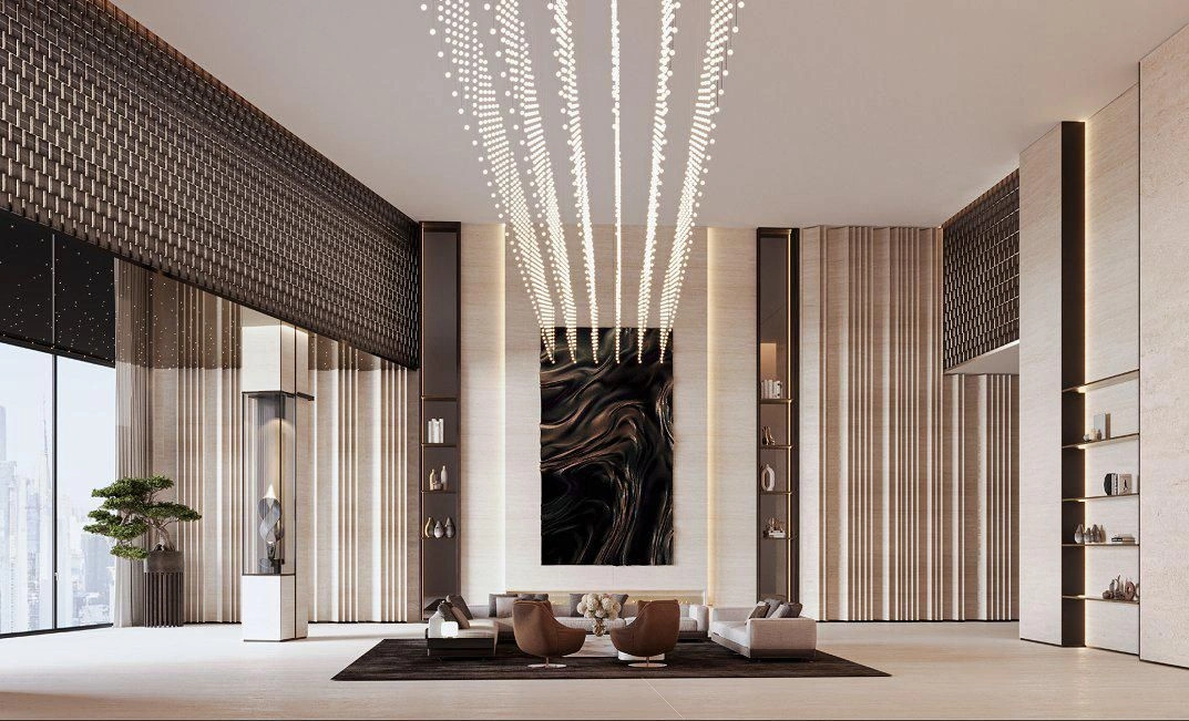 Luxurious residential complex in the central area of Dubai