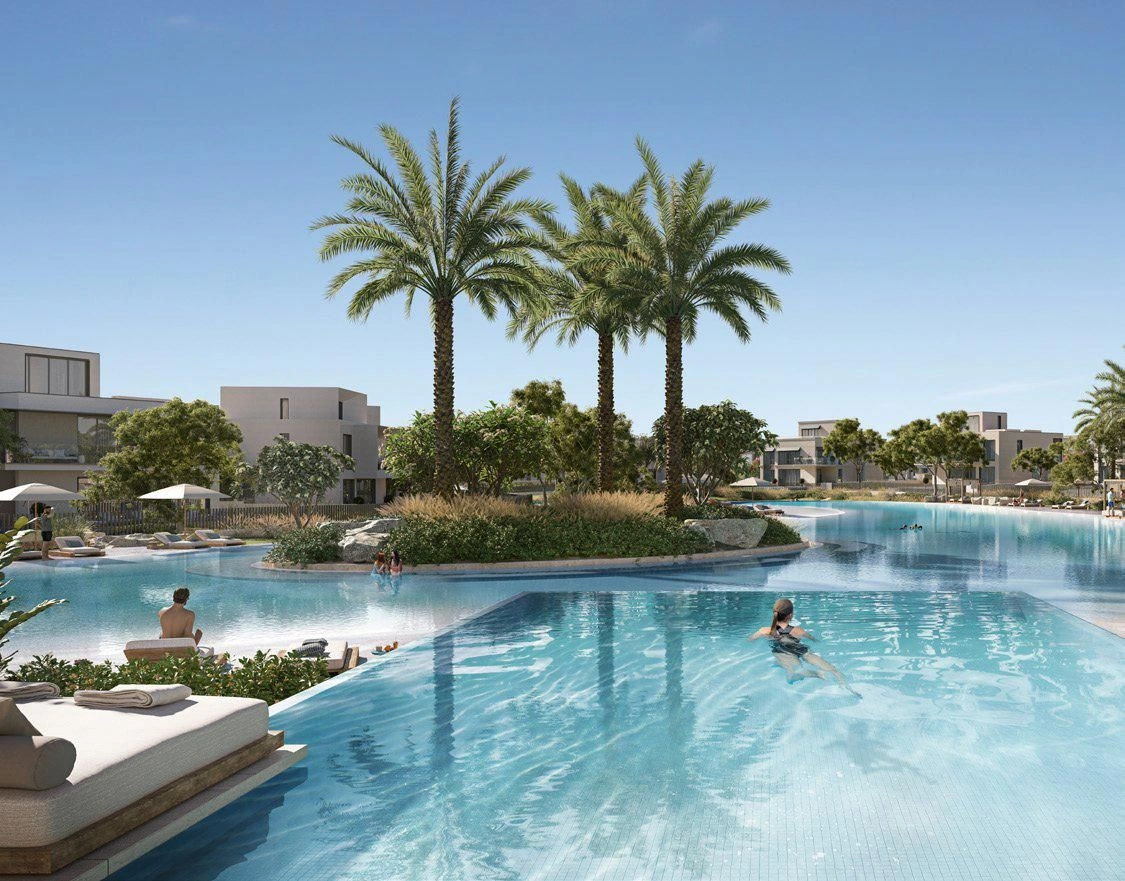 Exclusive Villa Complex with Lagoons and Beaches in Dubai