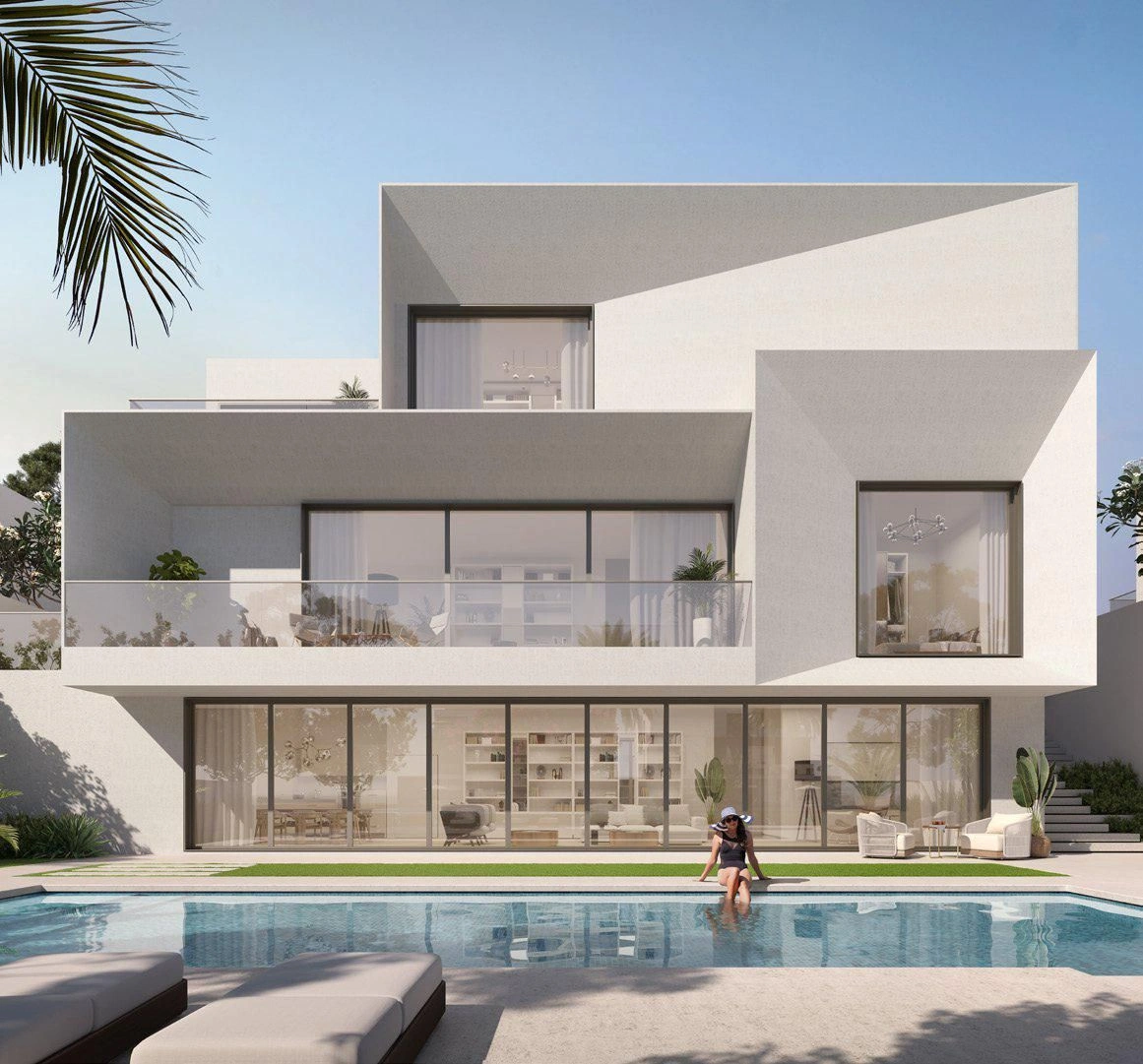 Exclusive Villa Complex with Lagoons and Beaches in Dubai