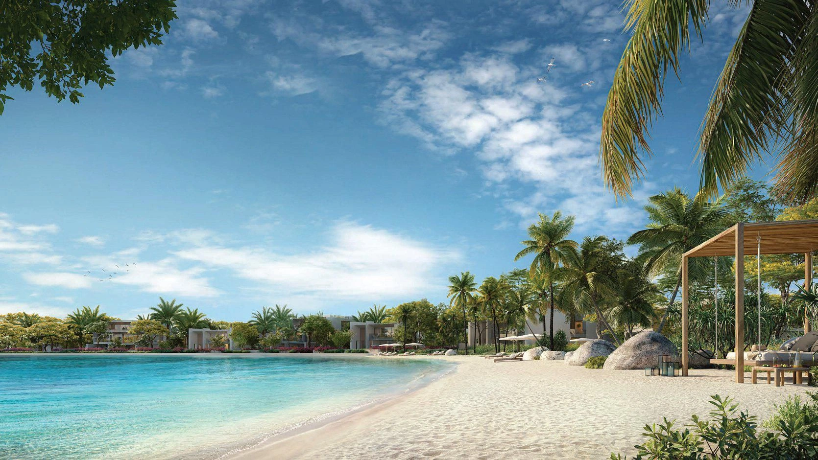 Villas de lujo con playa privada, Dubái