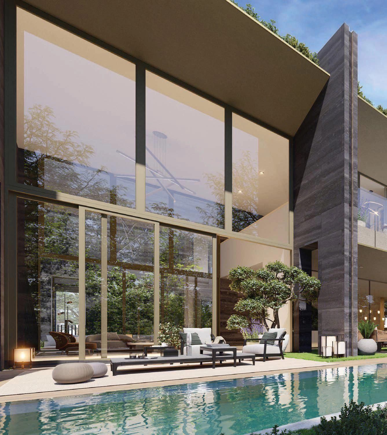 Villas de lujo con playa privada, Dubái