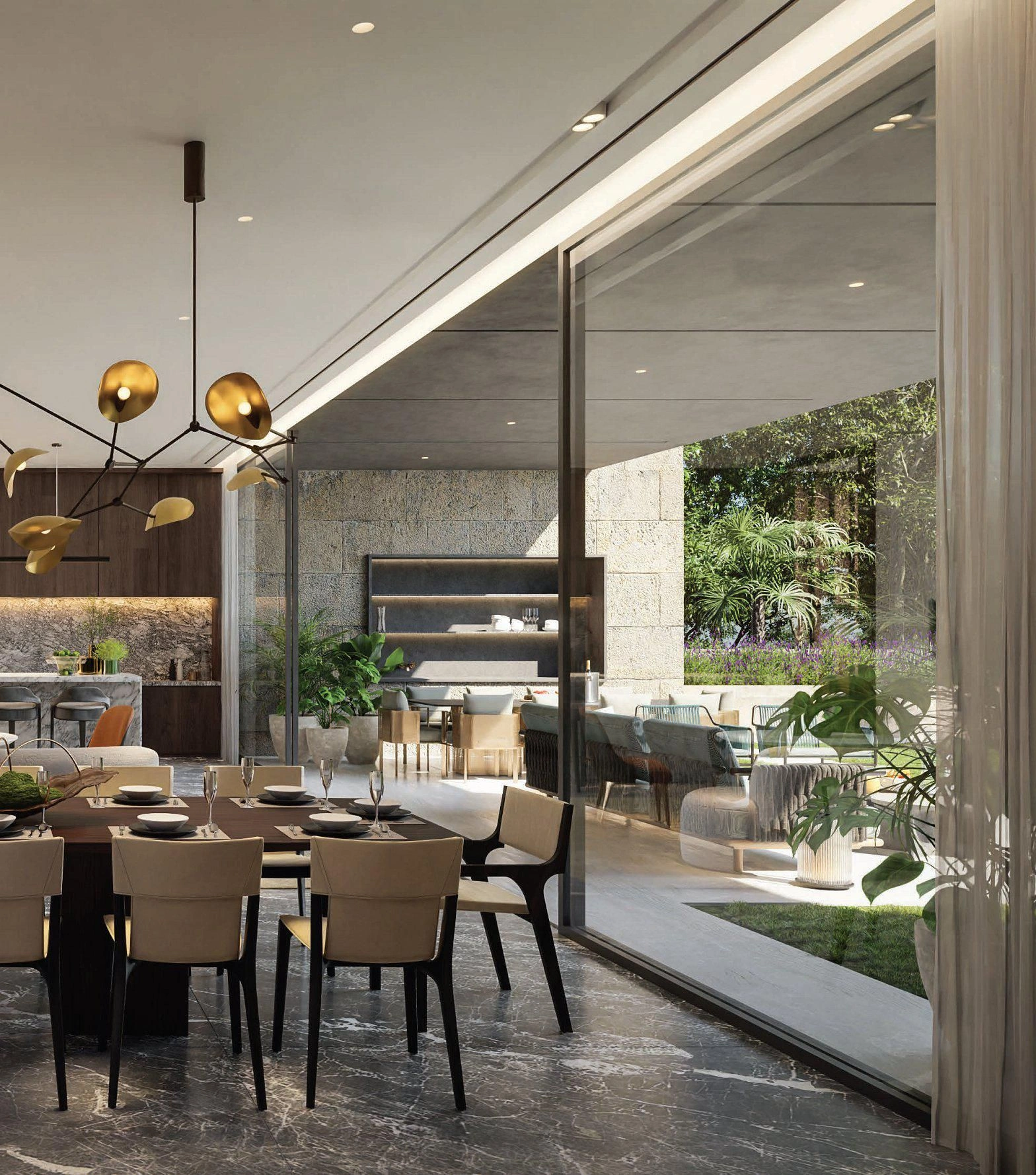 Villas de lujo con playa privada, Dubái