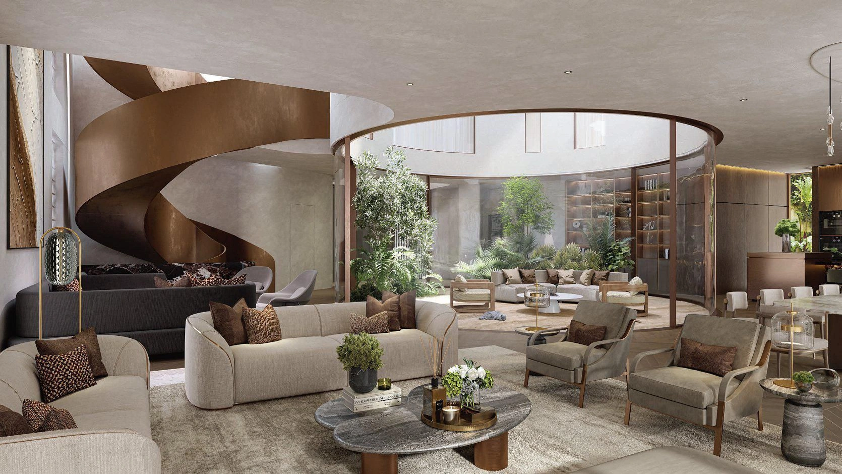 Villas de luxe avec plage privée, Dubaï