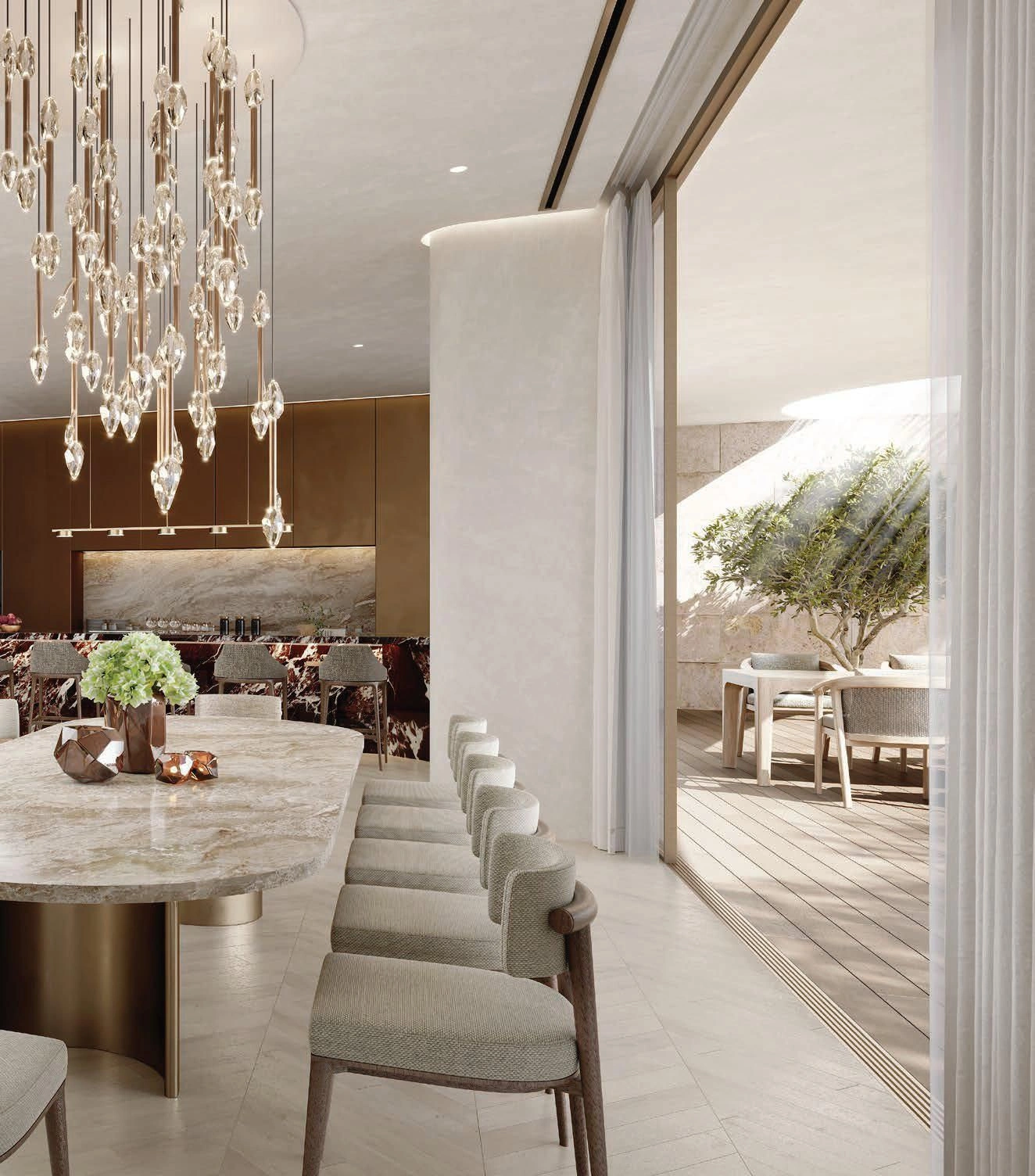 Villas de luxe avec plage privée, Dubaï