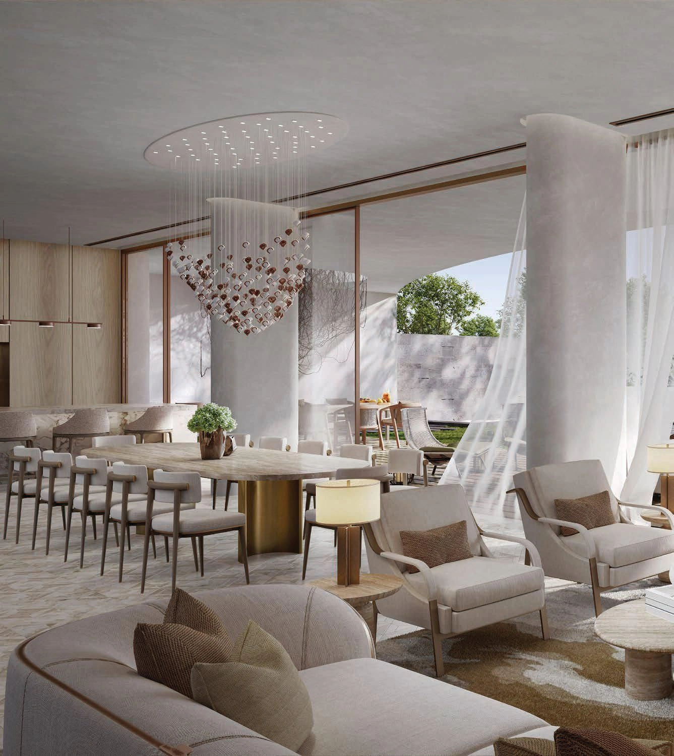 Villas de luxe avec plage privée, Dubaï