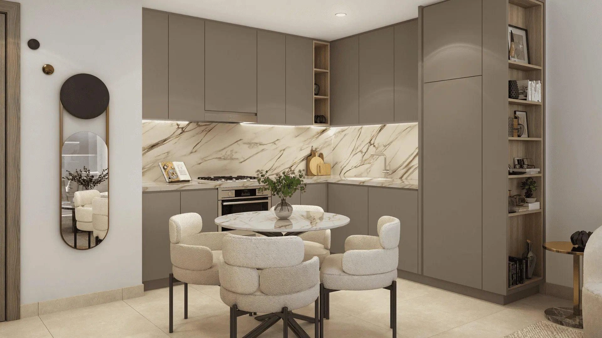 Luxury residential complex on the banks of the water canal, Dubai