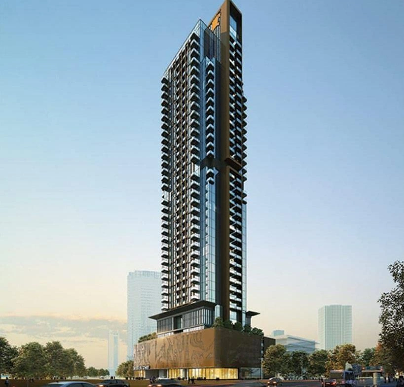 مجموعه مسکونی مدرن نزدیک به جزیره پالم جمیرا، دبی