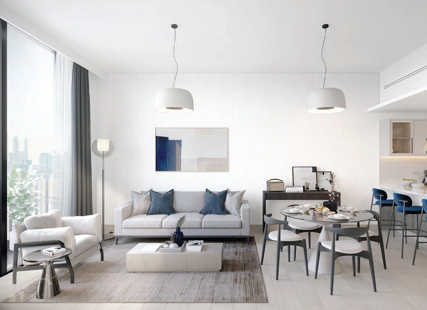 Luxury Residential Complex with Panoramic Views of Dubai