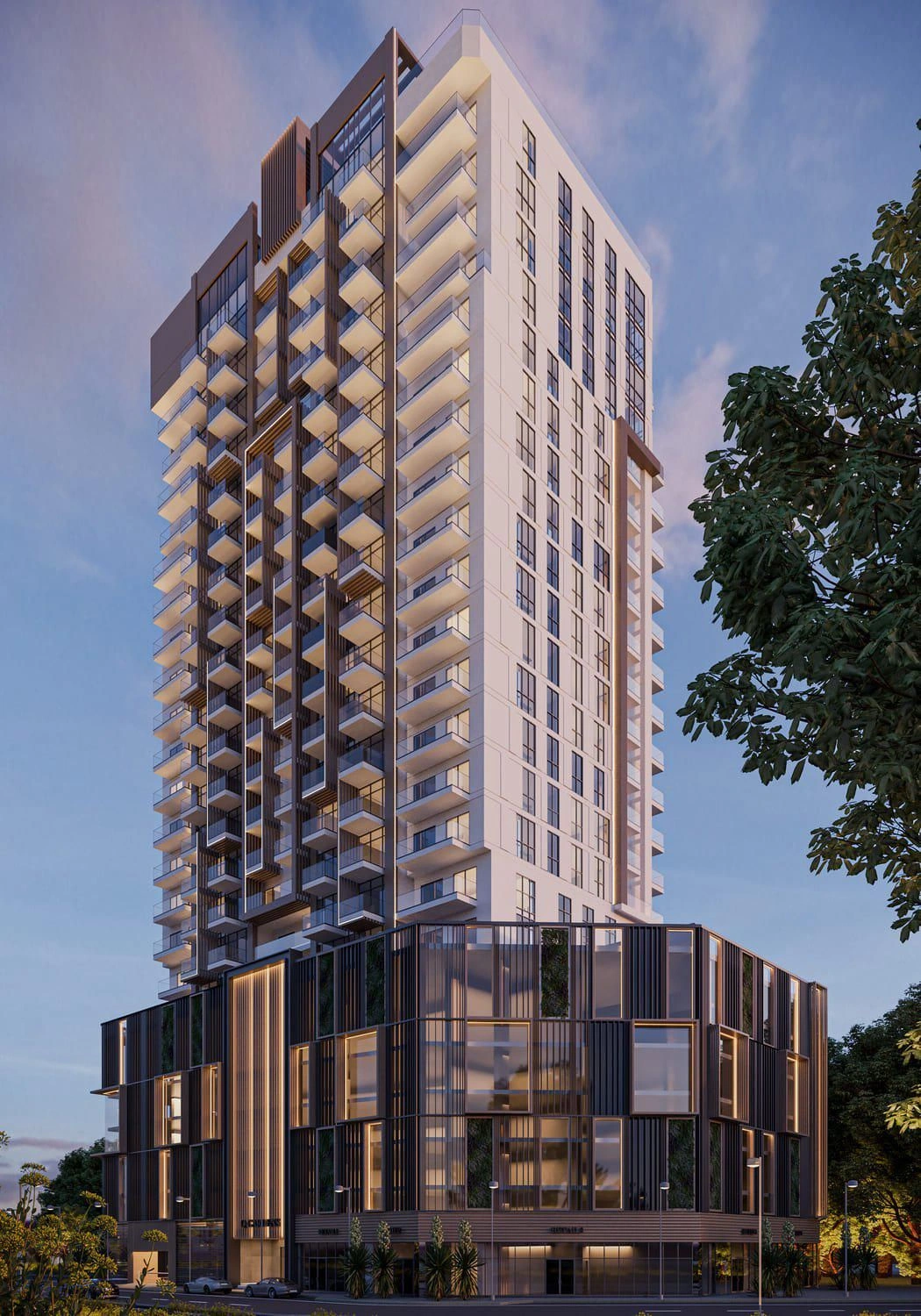 Premium residential complex in the central area of Dubai