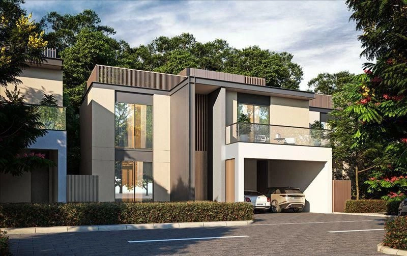 Luxury Villa Complex with Green Areas in Dubai