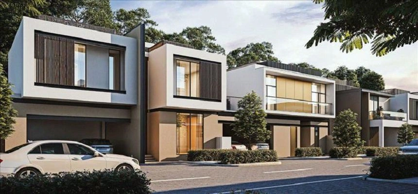 Luxury Villa Complex with Green Areas in Dubai