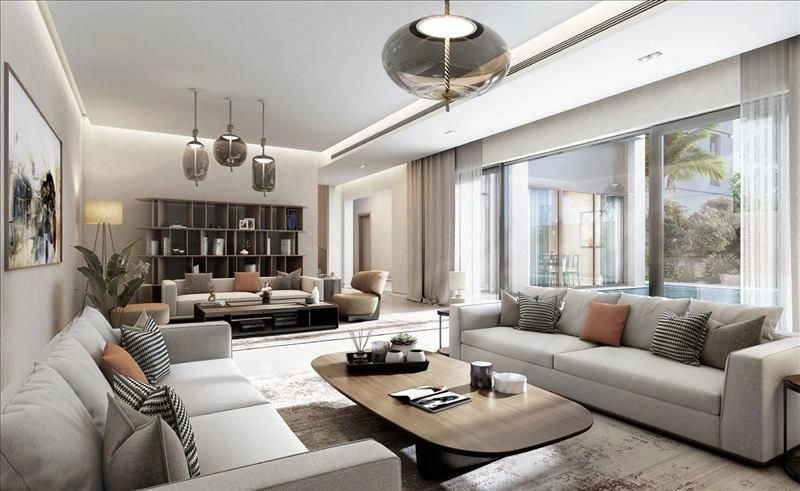 Luxury Villa Complex with Green Areas in Dubai