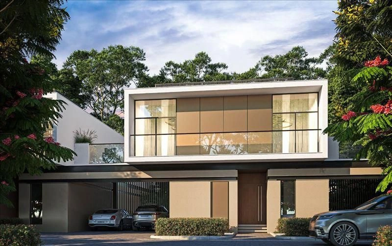 Luxury Villa Complex with Green Areas in Dubai