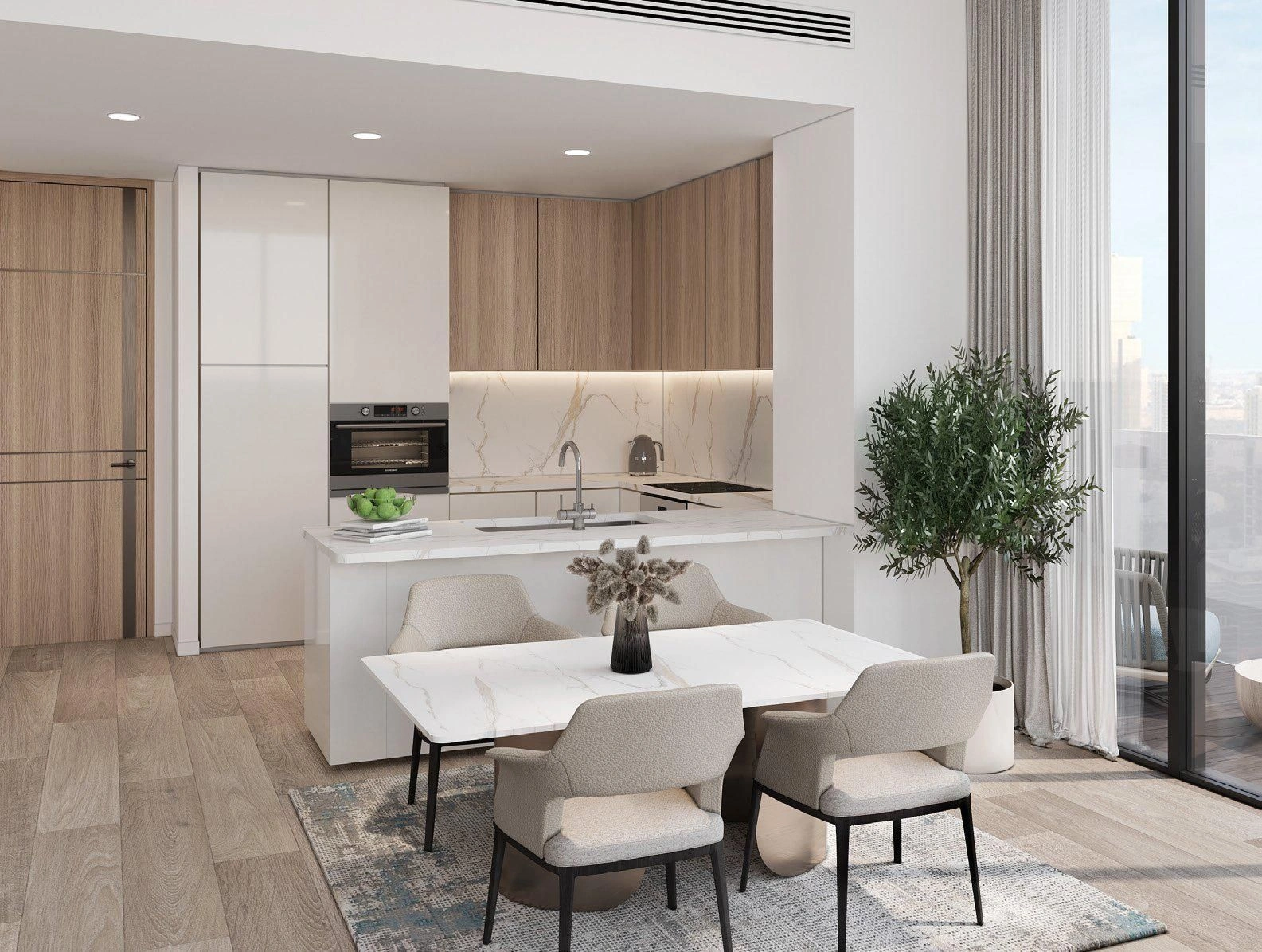 Luxury residential complex close to Dubai's major highways