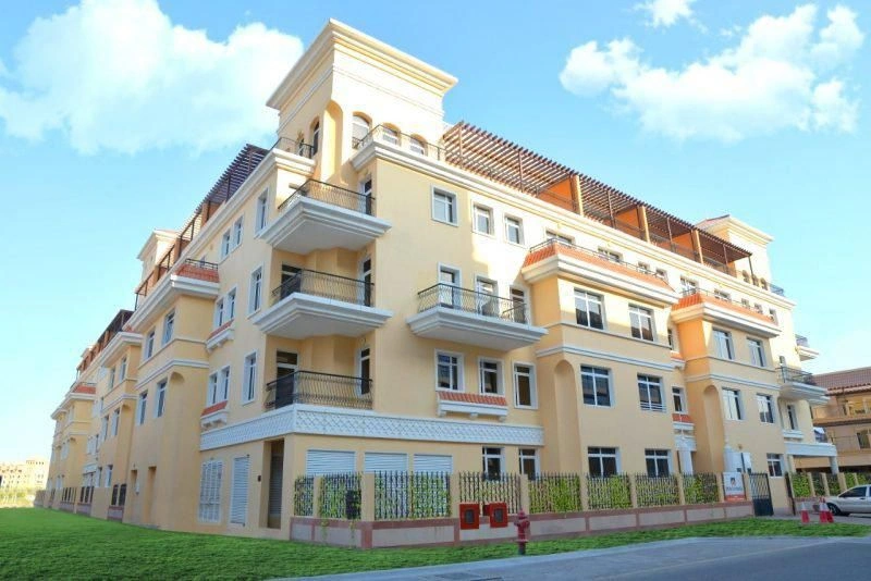 Modern residential complex near the center of Dubai