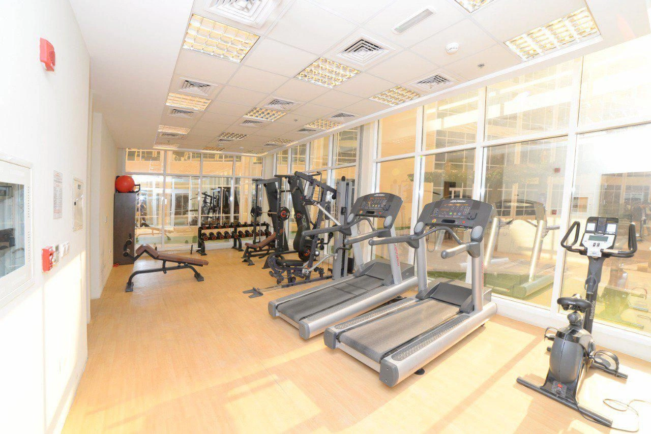 Modern residential complex near the center of Dubai