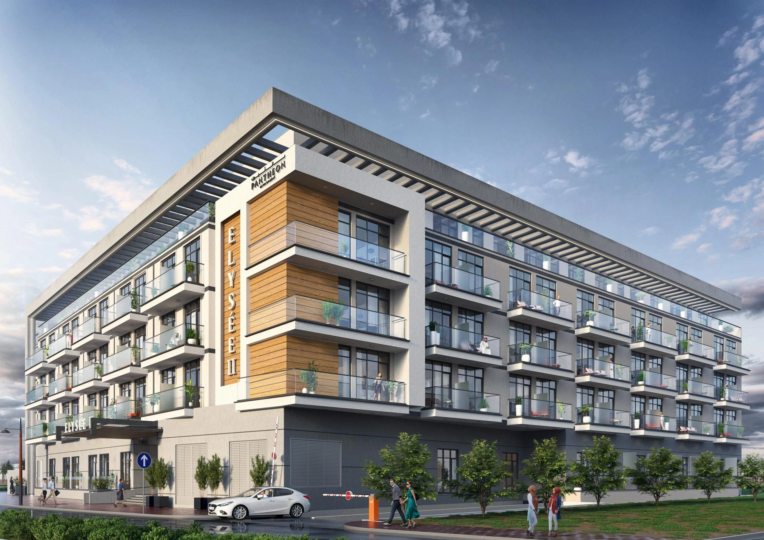 Luxurious residential complex with rich infrastructure in Dubai