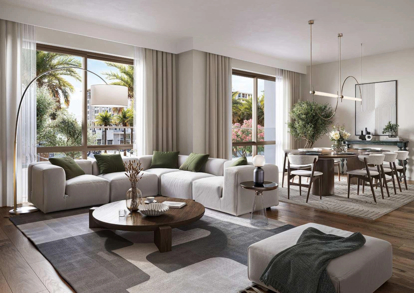 Luxurious residential complex near the main park in Dubai