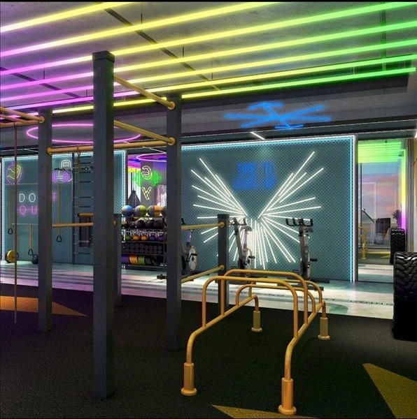 Luxury skyscraper next to the mall, Dubai