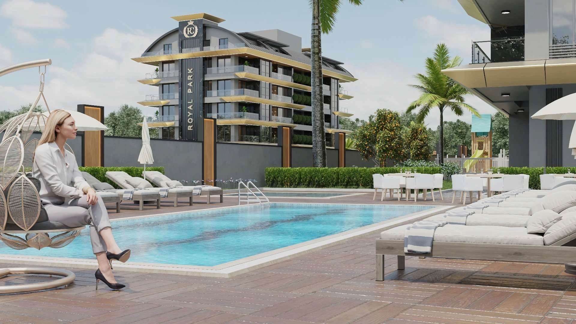 Luxury project 200 meters from the sea Alanya