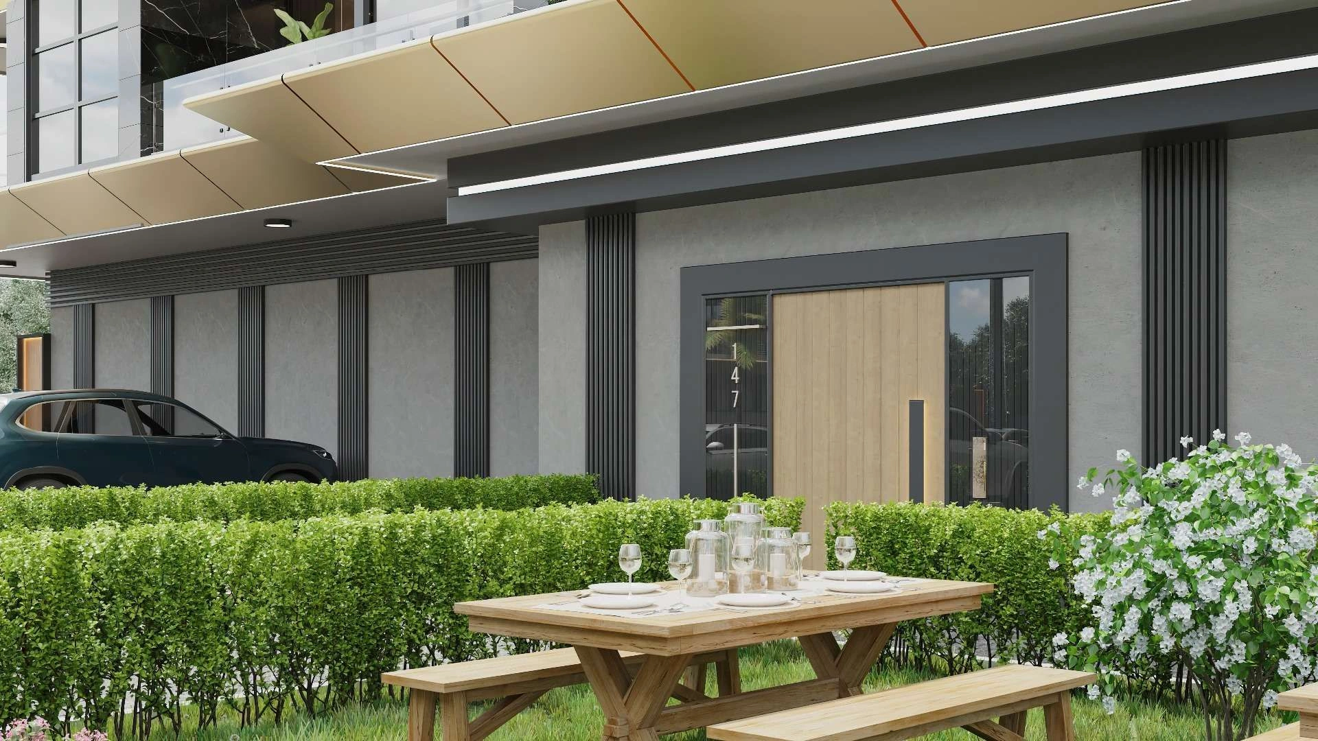 Luxury project 200 meters from the sea Alanya