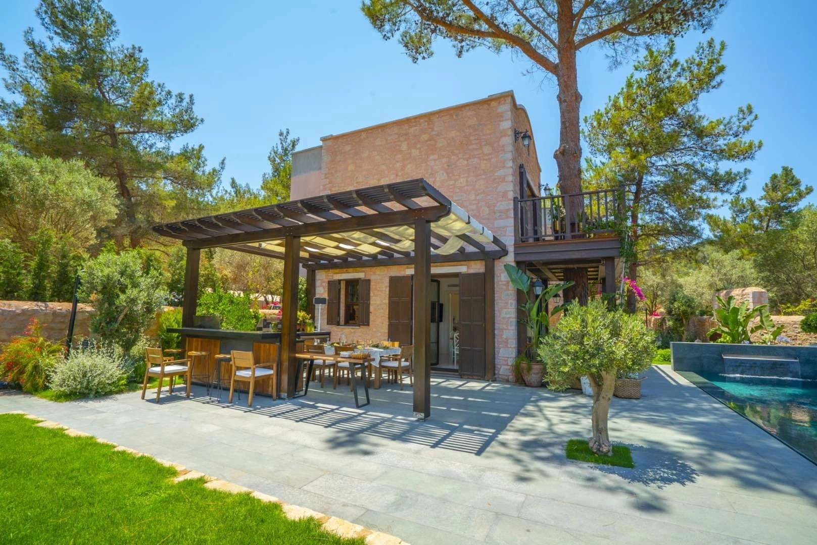 Complex of villas in Golturkbuku area of Bodrum