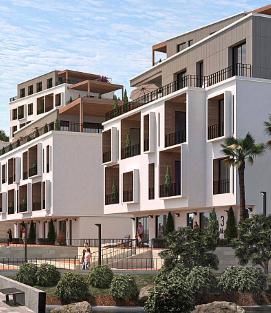 New apartment complex in Tivat area of Montenegro