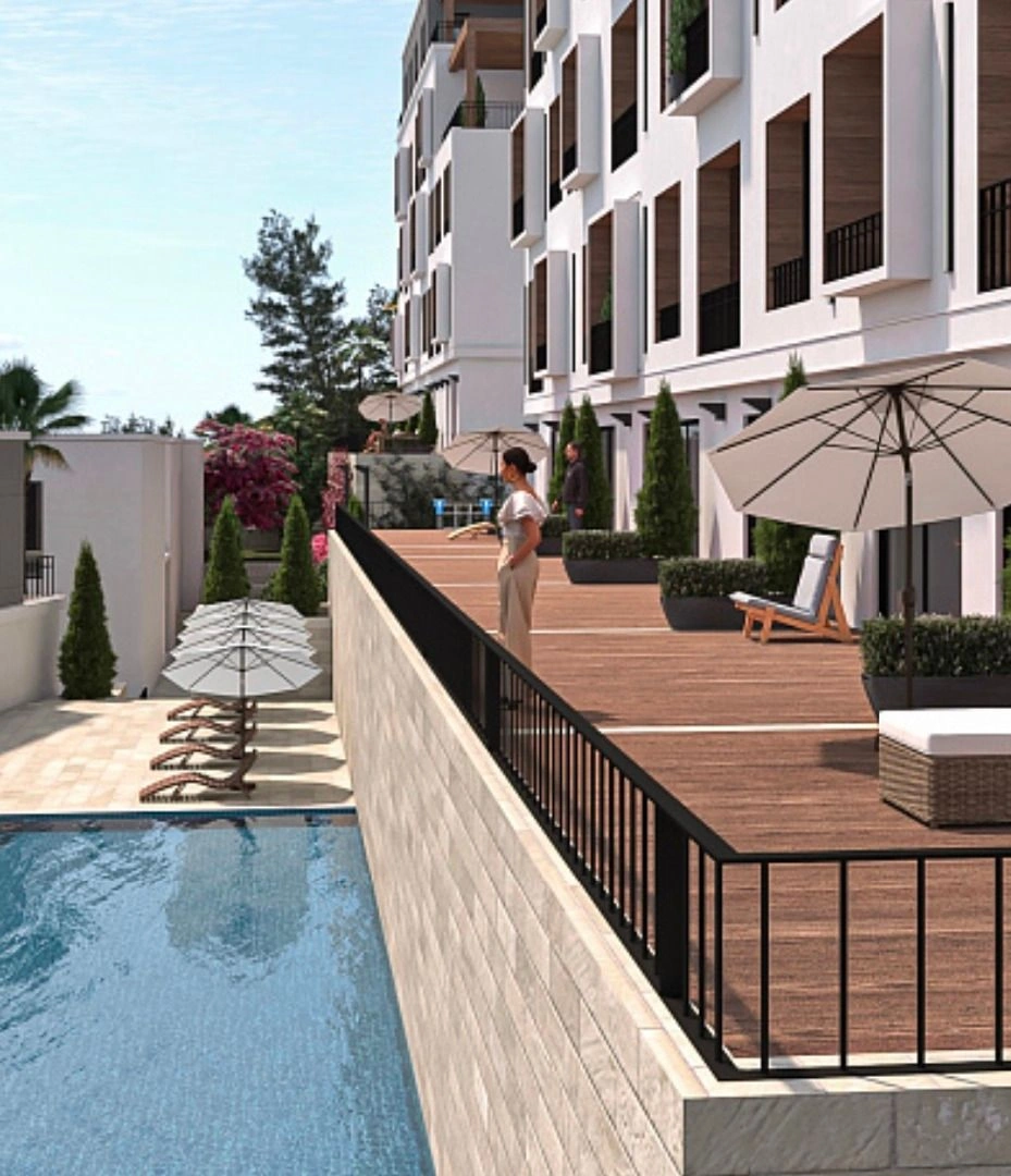 New apartment complex in Tivat area of Montenegro