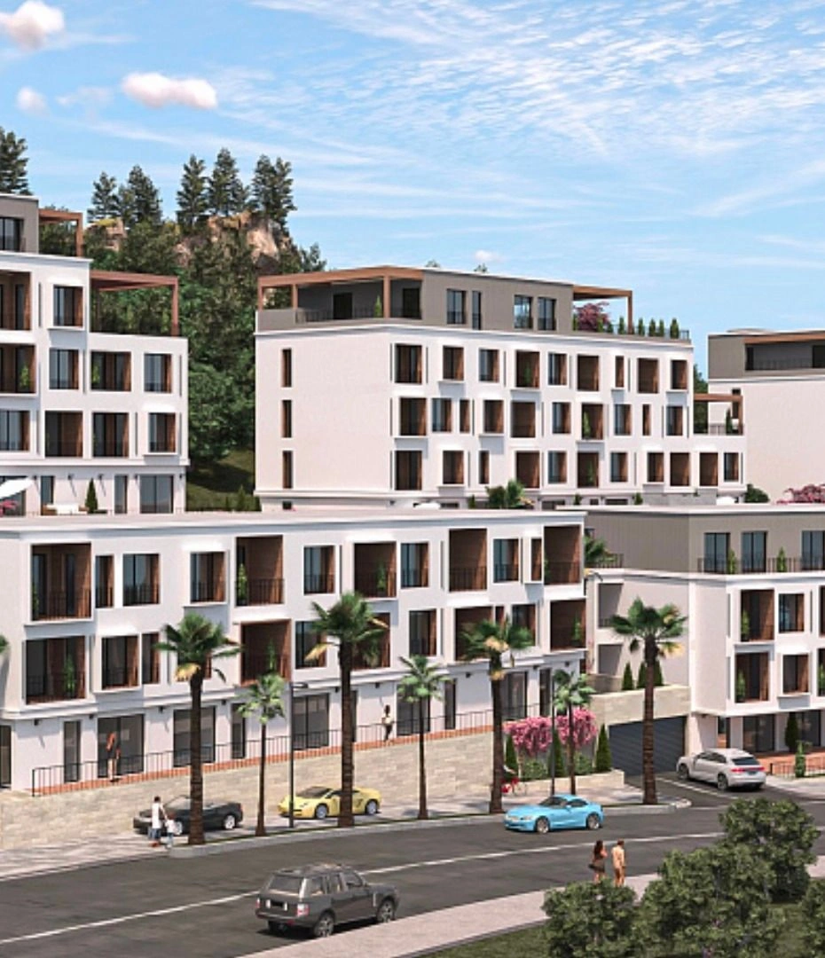 New apartment complex in Tivat area of Montenegro