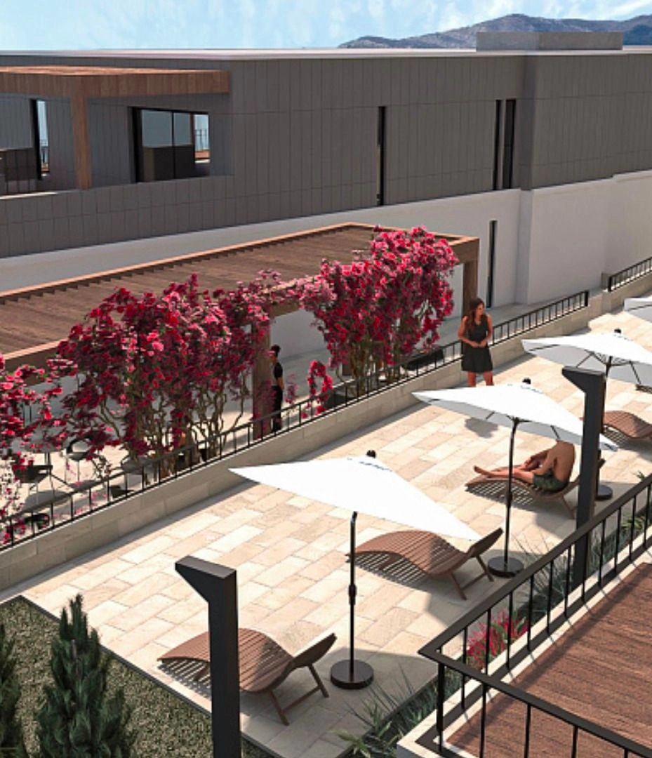 New apartment complex in Tivat area of Montenegro