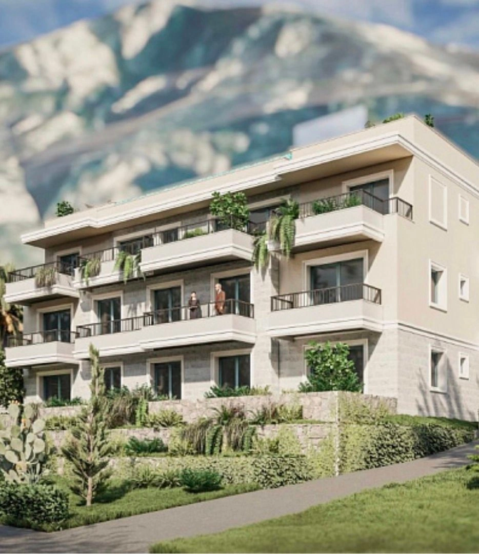 Dobrota, Karadağ'da elit yeni apartman kompleksi