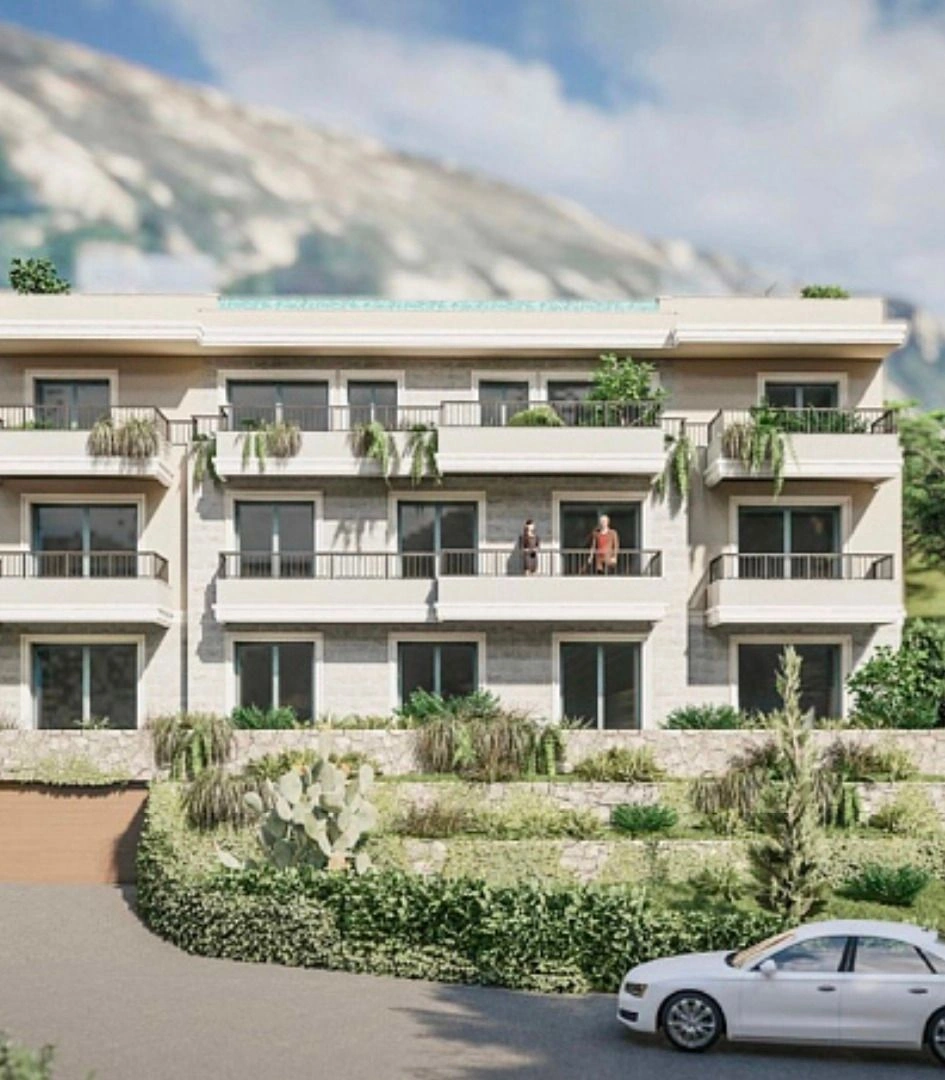 Dobrota, Karadağ'da elit yeni apartman kompleksi