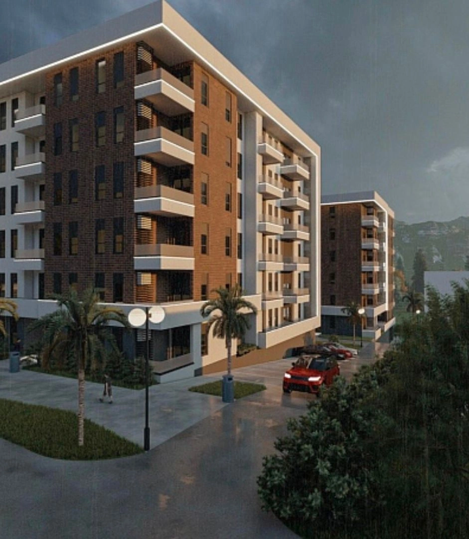 Apartment complex with a swimming pool in Bar Montenegro