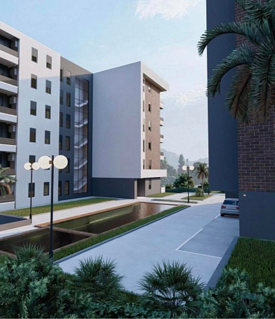 Apartment complex with a swimming pool in Bar Montenegro