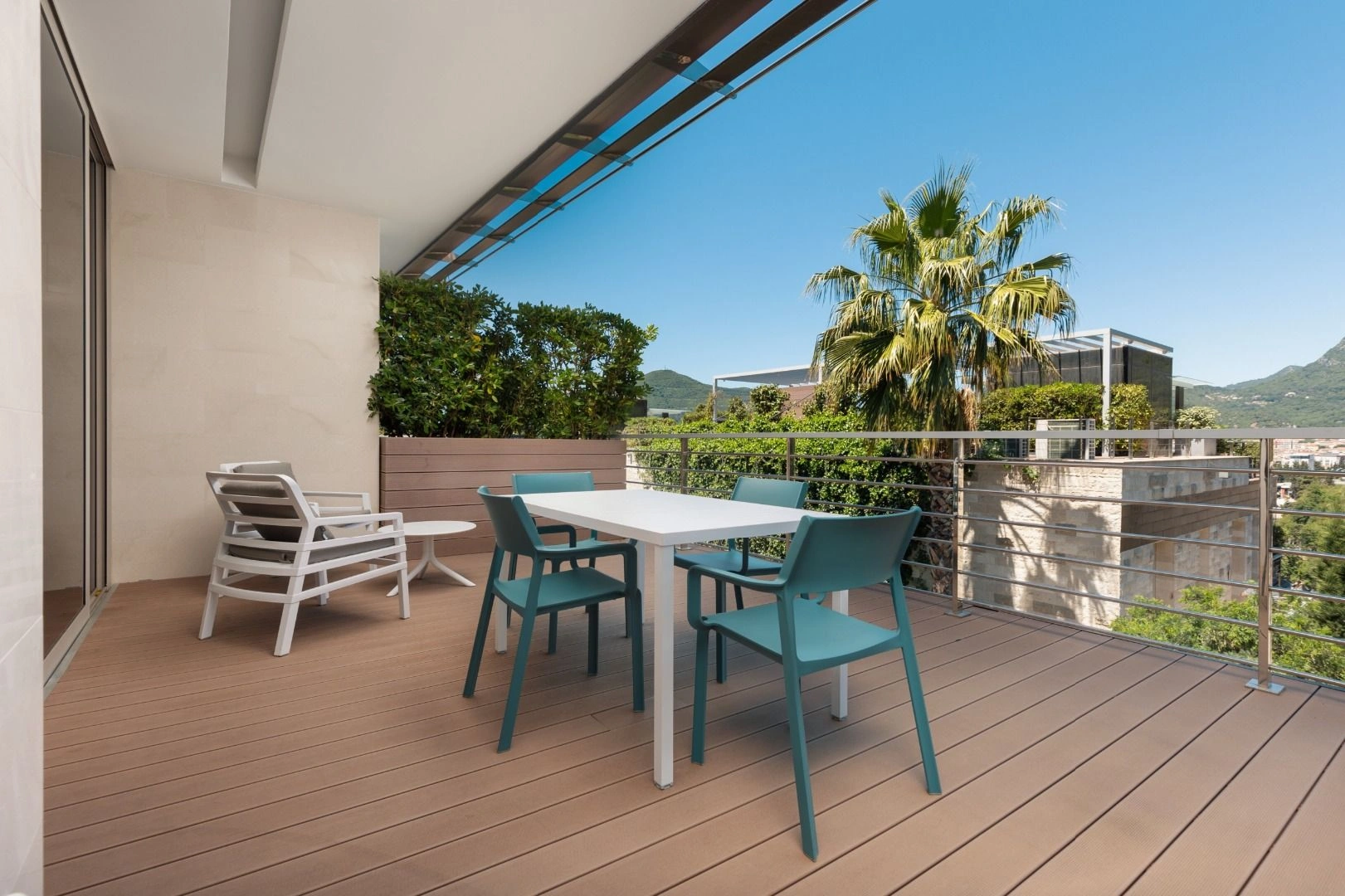 Elite complex on Zavala peninsula of Montenegro