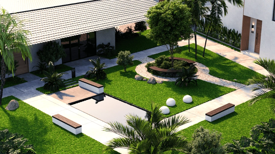 مجمع فيلات فاخرة في أوبود، بالي