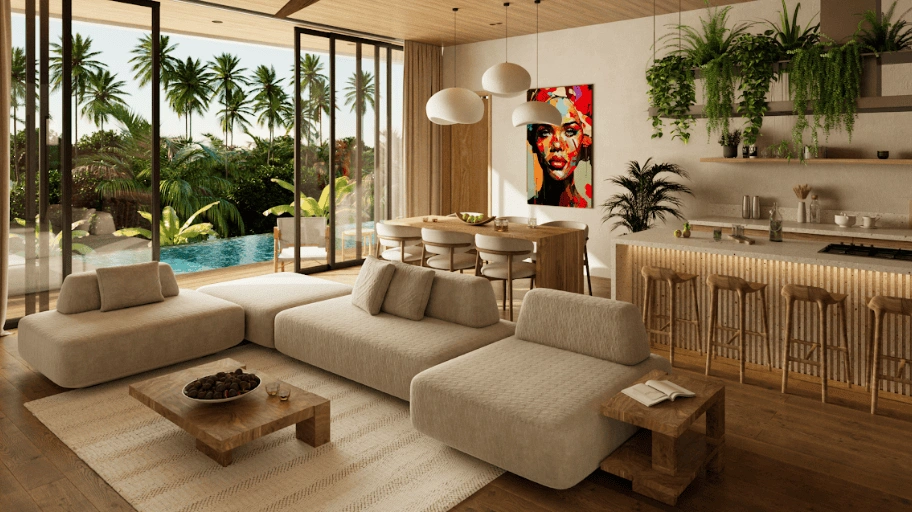 مجمع فيلات فاخرة في أوبود، بالي