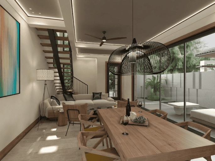 Complejo de villas único con piscina privada, Sanur, Bali