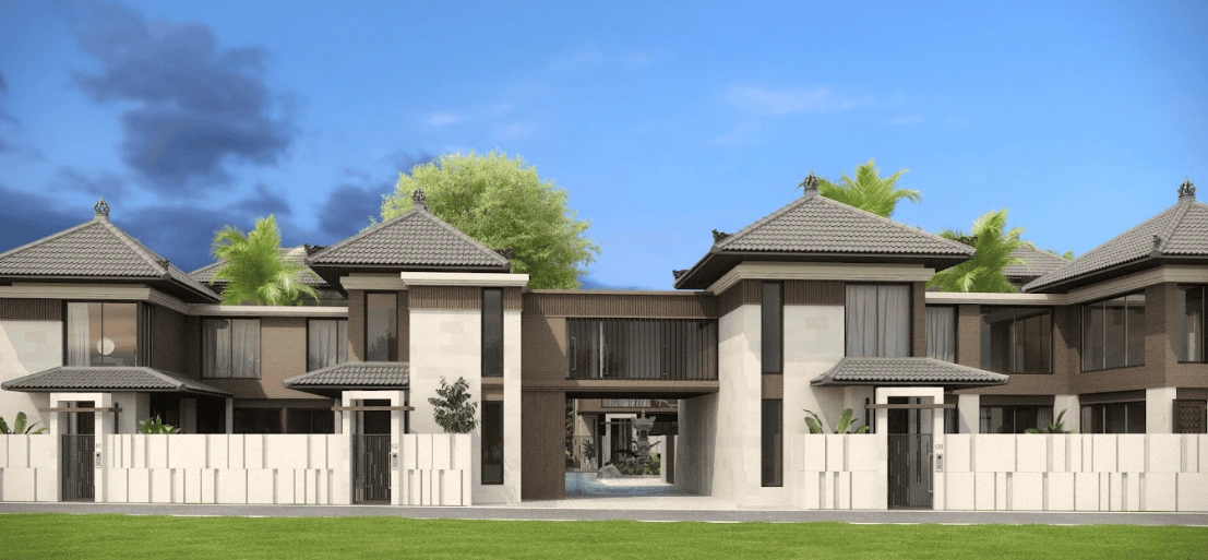 Complejo de villas único con piscina privada, Sanur, Bali