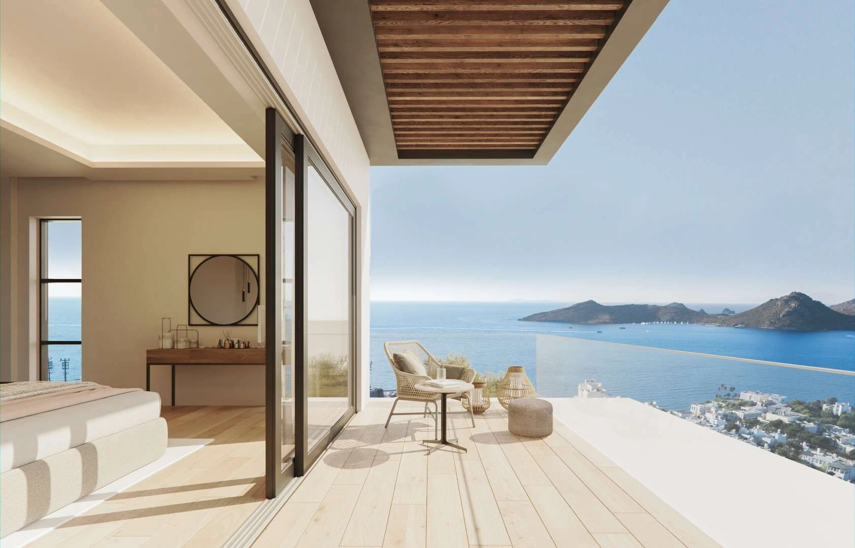 Ege Denizi'ne yakın Bodrum'da lüks proje