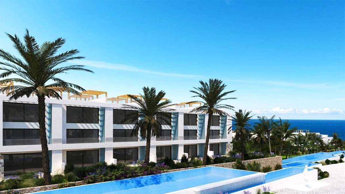 Luxury apartments with mountain views of North Cyprus