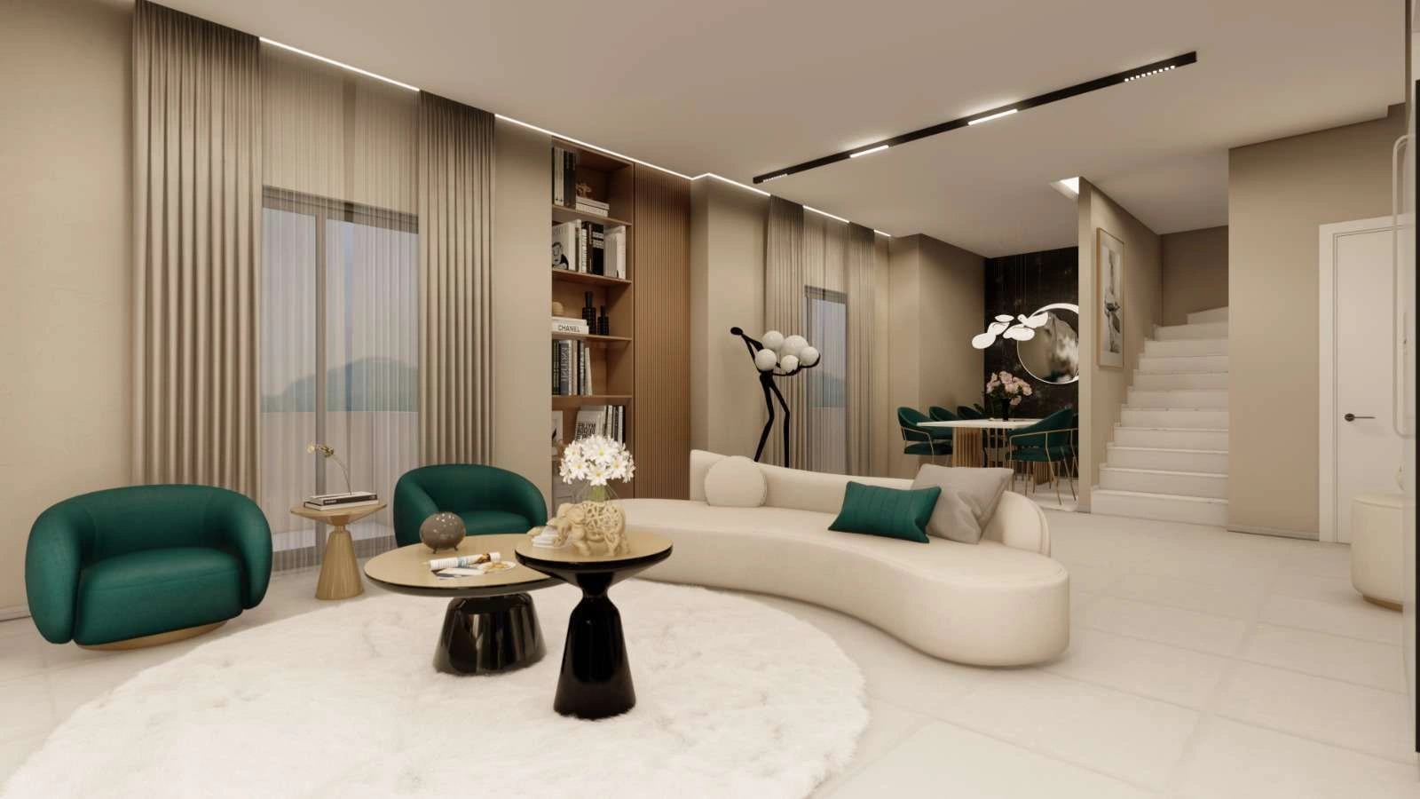 آپارتمانهایی در آلانیا به قیمت ۲۱۵ هزار یورو ✅ اجازه اقامت ترکیه