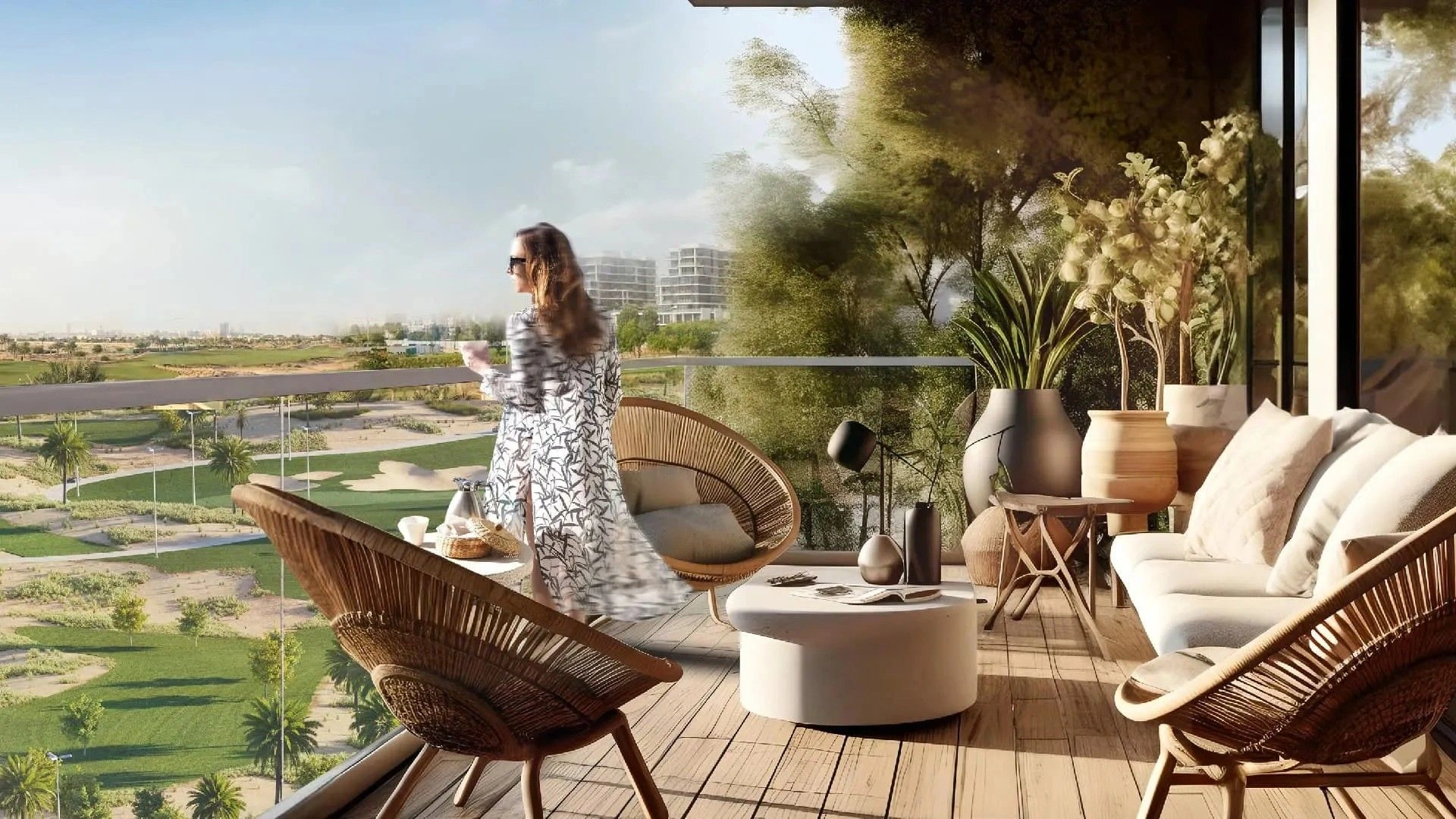 New premium residential complex in the Damac Hills area