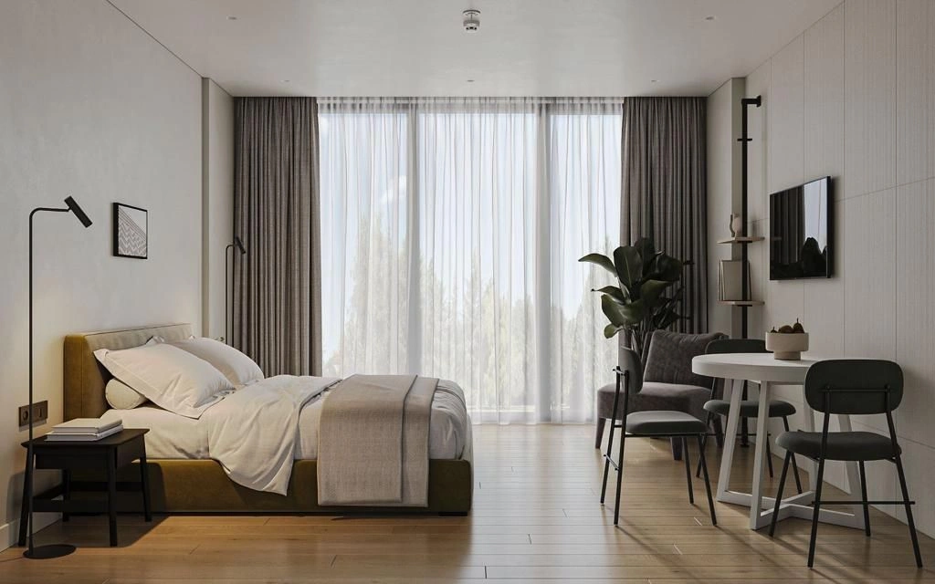 Elite residential complex in climatic spa resort of Georgia