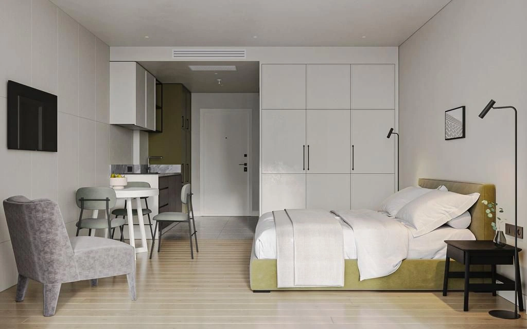 Elite residential complex in climatic spa resort of Georgia