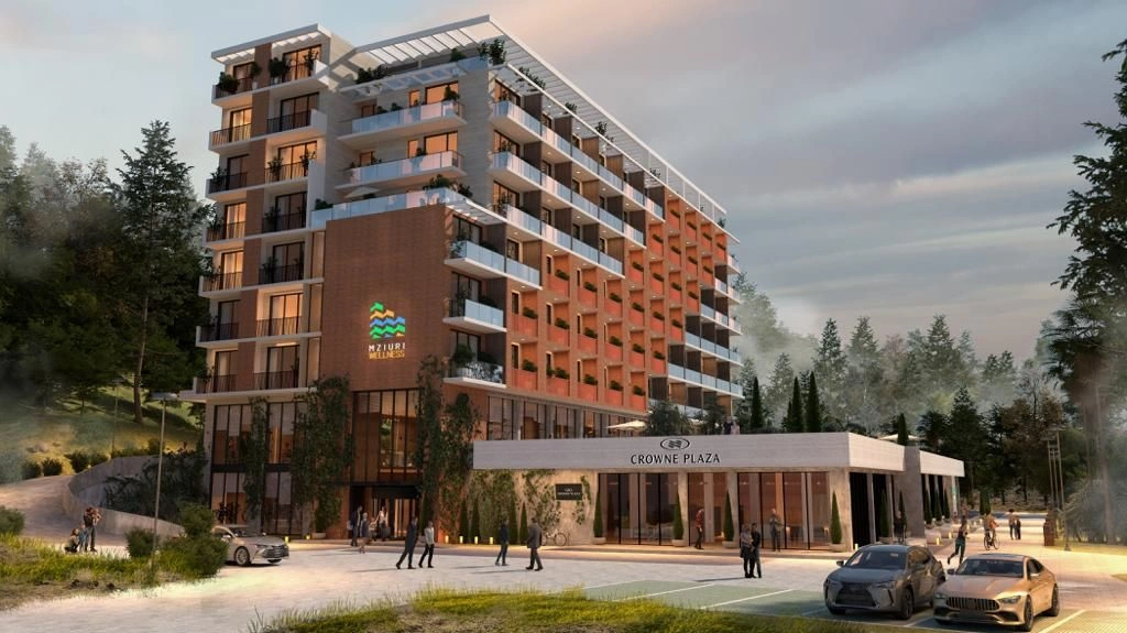 Elite residential complex in climatic spa resort of Georgia