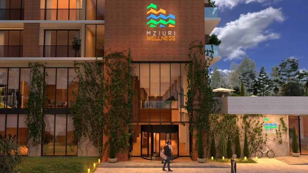 Elite residential complex in climatic spa resort of Georgia