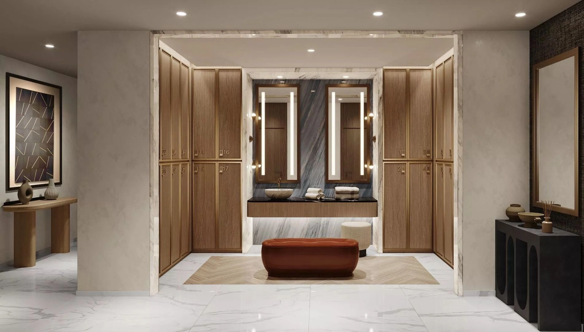 High-rise residential complex on the banks of the Dubai Canal