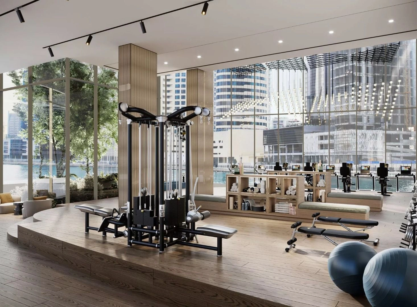 High-rise residential complex on the banks of the Dubai Canal