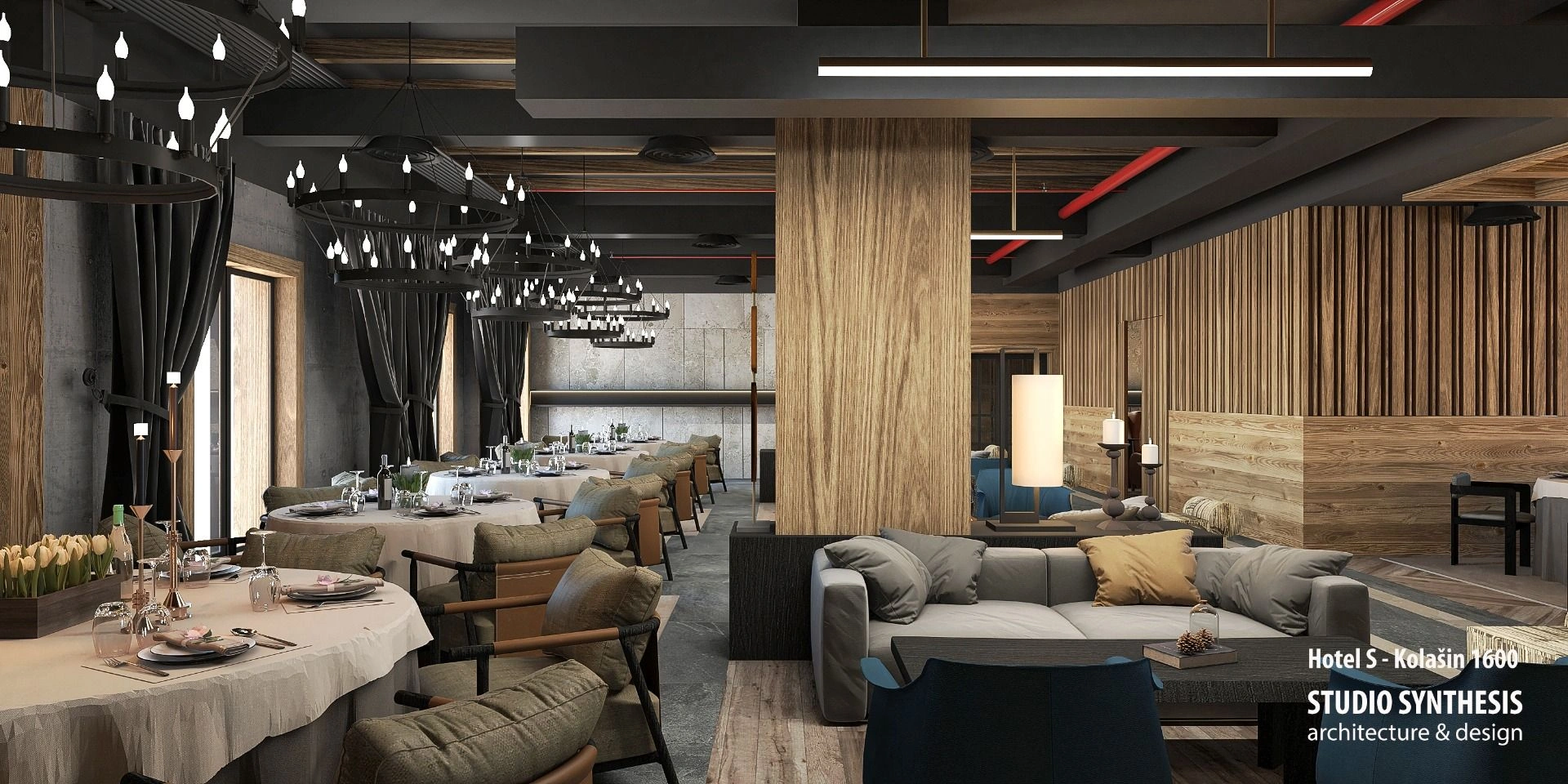 Luxury hotel complex in largest ski cluster of Montenegro